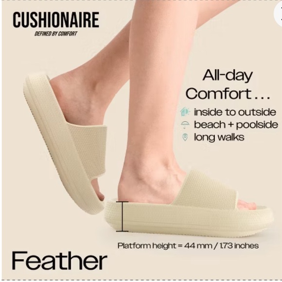 Nude Comfort Slides - Picture 4 of 7